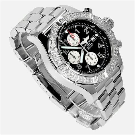 breitling super avenger a13370 movimento|Breitling super avenger with diamonds.